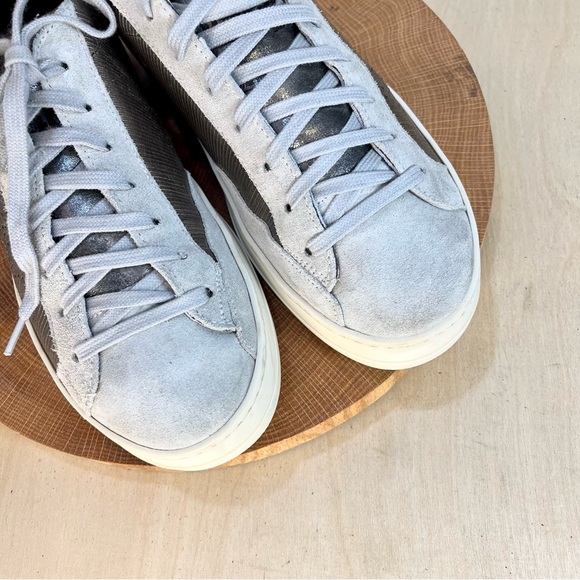 *P448 | John Sneaker in Roccia Suede Leather Low Top Sneakers Size 39/8.5-9 - Picture 10 of 16